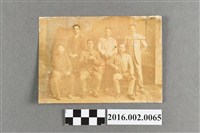 藏品(張星賢之父張啟明任職國語學校訓導教師時期與同事合照)的圖片