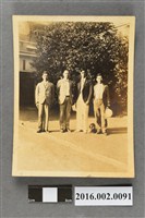 藏品(張星賢代表日本參加「第十屆遠東大會」返程停留上海與友人合照)的圖片