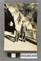 藏品(張星賢與合作金庫同仁於花蓮東西橫貫公路合照)的圖片