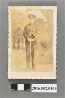 藏品(軍裝男子獨照)的圖片