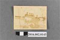 藏品(張星賢就讀早稻田大學時期代表日本參加第十屆洛杉磯奧運與隊友於「龍田丸」客輪合照)的圖片