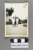 藏品(張星賢之二媳婦的菲律賓友人於台北新公園合照)的圖片