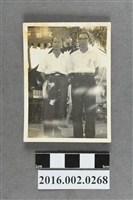 藏品(張星賢受邀擔任宜蘭縣第五屆全縣運動大會暨慶祝縣立蘇澳初級中學成立紀念總裁判與張學亞等人合照)的圖片