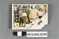 藏品(何友澄與金馬號小姐於南投集集站公車前合照)的圖片