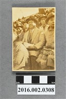 藏品(楊肇嘉於日本觀看早、慶棒球賽)的圖片