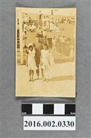 藏品(張星賢任職滿鐵時期代表日本參加第十一屆柏林奧運與日本武官寺田之女於芬蘭赫爾辛基集訓練習場合照)的圖片