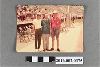 藏品(張星賢與李潤錫、崔武起於運動場合照)的圖片