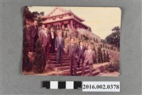 藏品(張星賢與友人於汐止北港仙公廟拱北殿合照)的圖片