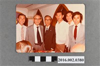 藏品(張星賢七十歲壽宴與謝國城、陳英郎、蘇文和、戴世然等人合照)的圖片