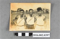 藏品(張星賢與陳英郎等人於運動場合照)的圖片