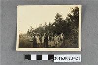 藏品(張星賢任職合庫桃園支庫經理時期與副理曾梅芳等同仁出遊合照)的圖片