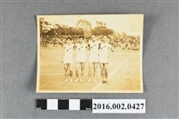 藏品(張星賢任職滿鐵時期代表滿州隊與隊友參加東京「神宮競技兼全日本選手權大會」勇奪四百公尺接力賽冠軍)的圖片
