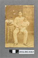 藏品(張啟明與長子張星賢於台中合照)的圖片