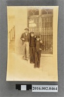 藏品(張星賢就讀早稻田大學時期與高中學生於台中合照)的圖片