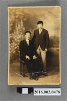 藏品(張星賢就讀早稻田大學時期與友人於台北合照)的圖片