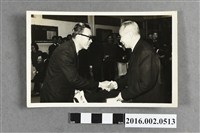 藏品(張星賢帶領合作金庫桌球隊於香港交流比賽合照)的圖片