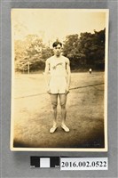 藏品(張星賢任職滿鐵時期身著滿州代表隊流星徽章隊服)的圖片