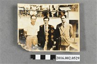 藏品(張星賢與孫基禎、金源權於第三屆東京亞運會場合照)的圖片