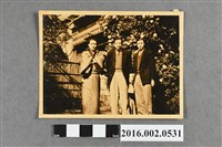 藏品(張星賢與陳英郎、友人於日本合照)的圖片