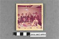 藏品(張星賢等人於歡迎會聚餐合照)的圖片