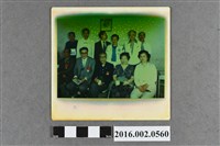 藏品(張星賢夫婦與高何土、張學亞等人於高齡者運動協會成立大會合照)的圖片