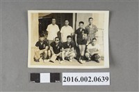 藏品(張星賢與合作金庫桌球隊周麟徵等人合照)的圖片