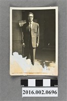 藏品(張星賢著西裝獨照)的圖片