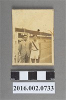 藏品(張星賢參加1936年柏林奧運時與友人於運動場合照)的圖片