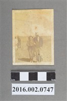 藏品(張星賢任職滿鐵時期之台籍友人於大連飛行場合照)的圖片