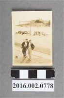 藏品(張星賢任職滿鐵時期代表日本參加第十一屆柏林奧運賽後與隊友於各地遠征、參觀合照)的圖片