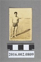 藏品(張星賢著泳褲水邊獨照)的圖片