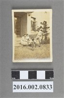 藏品(張星賢任職北京鐵路局時期與二子、親友合照)的圖片