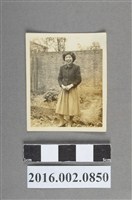 藏品(張星賢之合作金庫同仁於合庫桃園支庫後庭院獨照)的圖片