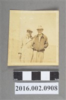 藏品(張星賢任職滿鐵時期與台籍友人於大連飛行場合照)的圖片