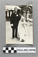 藏品(張星賢先生與鄭新合女士結婚合照)的圖片