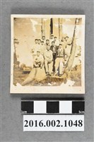 藏品(張星賢任職合庫桃園支庫經理與副理曾梅芳等同仁出遊合照)的圖片