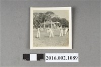 藏品(大會人員於司令台前進行體操活動)的圖片