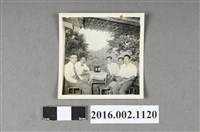 藏品(張星賢與織田幹雄、廖漢水等人環島參訪於台南關子嶺合照)的圖片