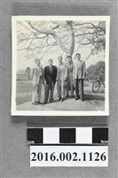 藏品(張星賢與織田幹雄、廖漢水等人於環島參訪合照)的圖片