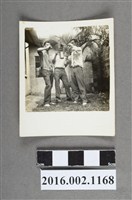 藏品(張星賢之四子與堂舅於埔里住家庭園合照)的圖片