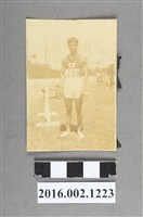 藏品(張星賢就讀早稻田大學時期代表日本參加第十屆洛杉磯奧運於奧運練習場)的圖片