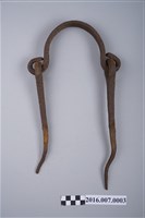 藏品(善化陳宅門閂鐵件)的圖片