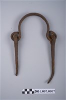 藏品(善化陳宅門閂鐵件)的圖片