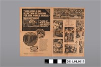 藏品(The Williamsport Sun-Gazette早報對1977年威廉波特少棒賽之全頁報導)的圖片