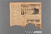 藏品(The Williamsport Sun-Gazette早報對中華隊獲1977年威廉波特少棒賽冠軍之報導)的圖片