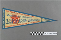 藏品(1977年第三十一屆威廉波特少棒賽委內瑞拉致贈之紀念三角旗)的圖片