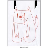 藏品(流淚的狗繪畫 )的圖片