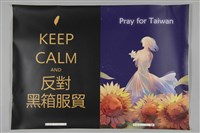 藏品(「KEEP CALM AND反對黑箱服貿」海報)的圖片