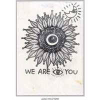 藏品(「WE ARE WACHING YOU」繪畫 )的圖片