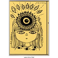 藏品(「WE ARE WATCHING YOU」繪畫 )的圖片